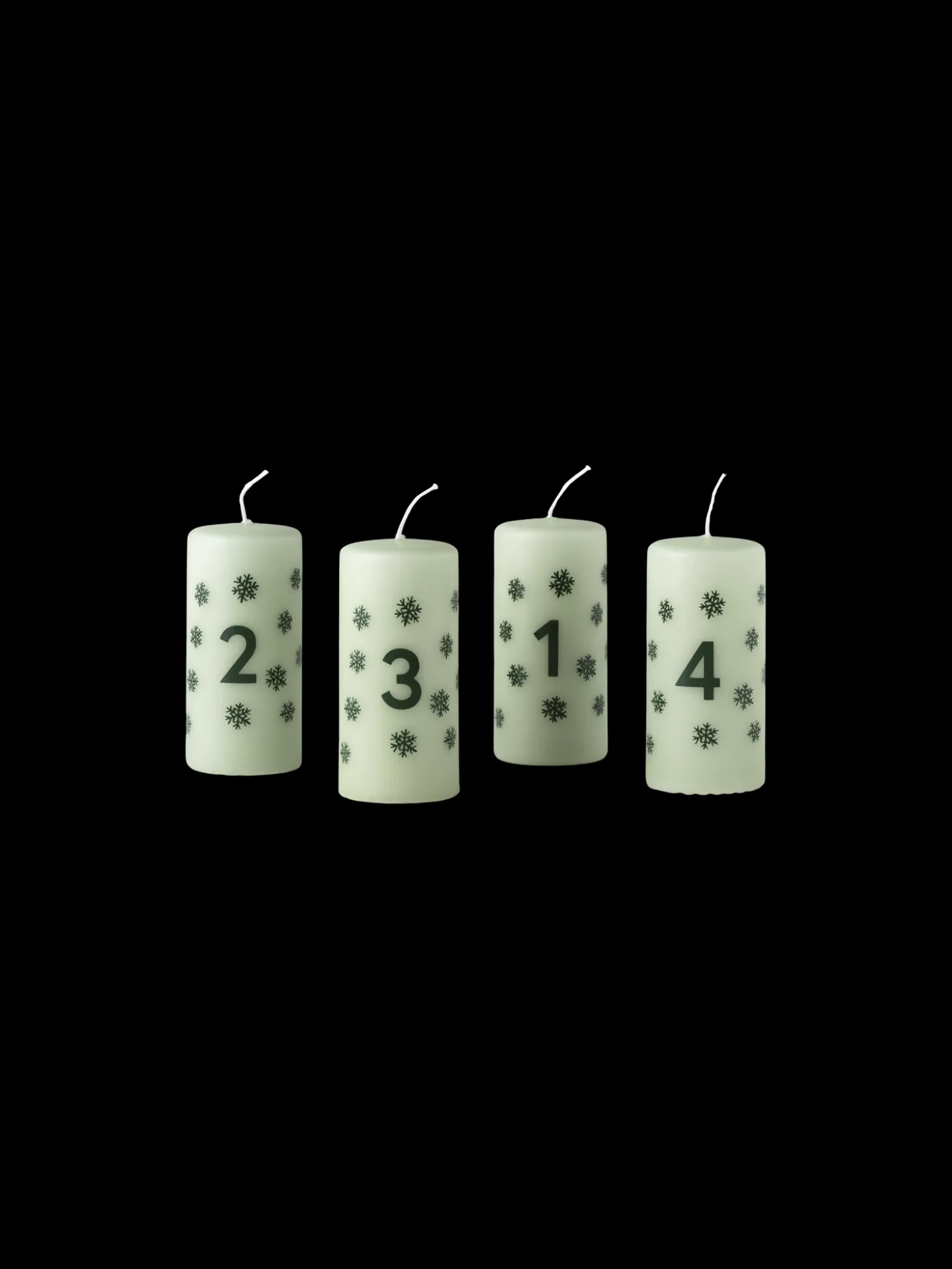 Adventslys 10 Cm