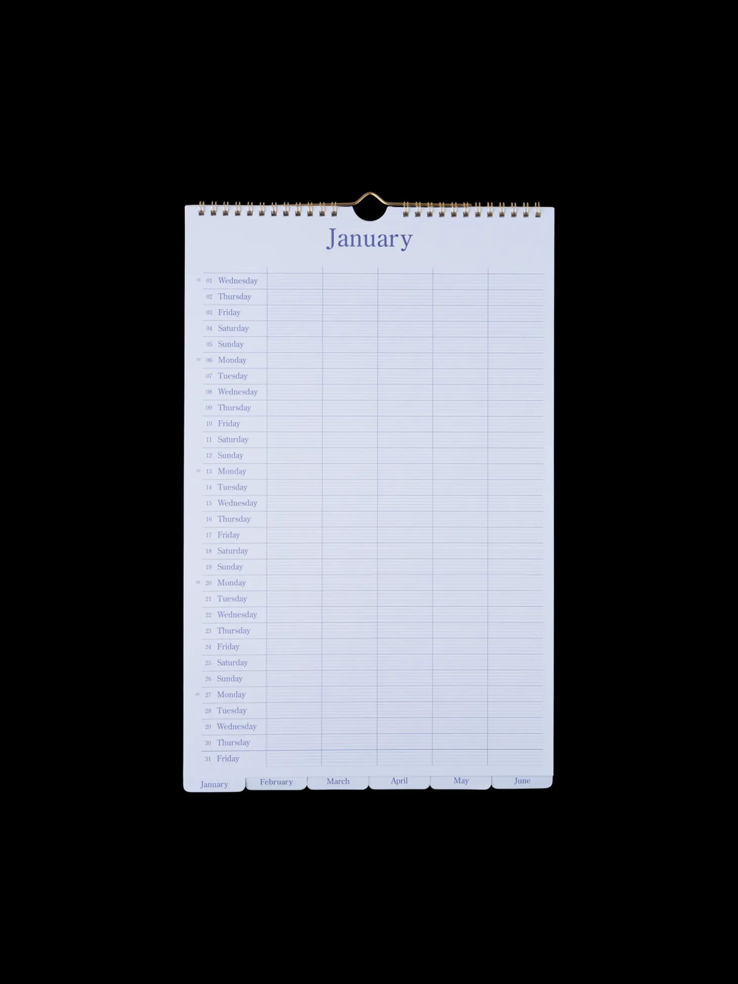 Familiekalender 2025