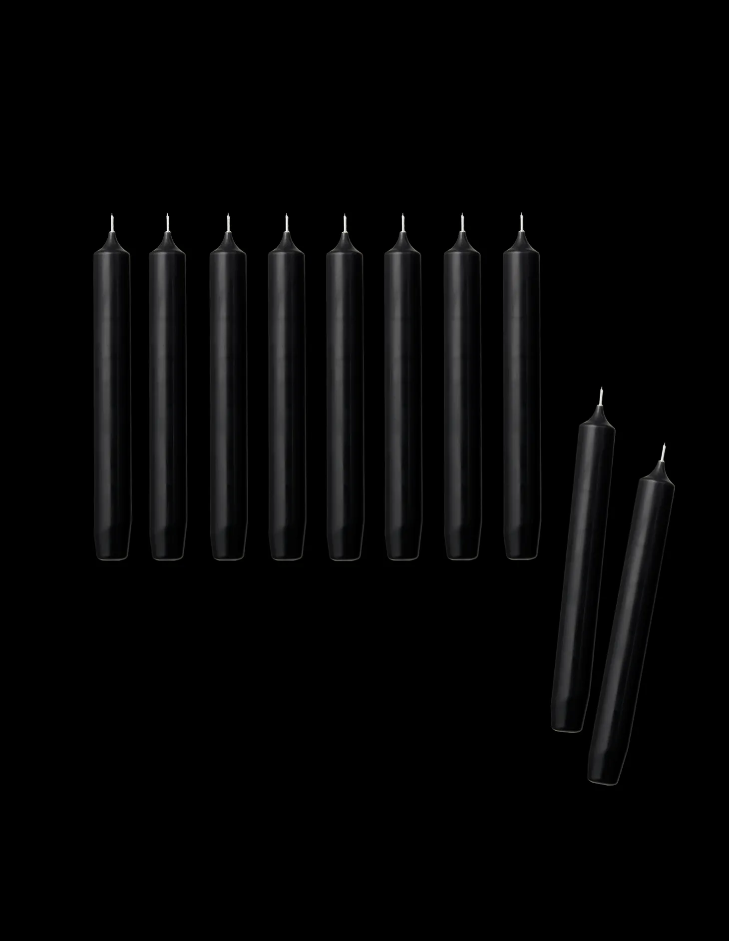 Kronelys 19 Cm 10 Stk