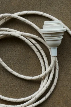Pendellampe White Med Støpsel